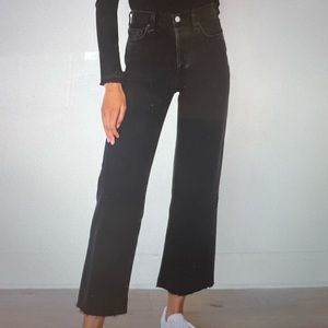 Farrah High Rise Wide Leg Jean